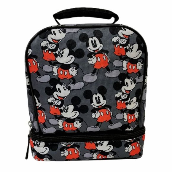 Disney Other - Disney Mickey Mouse All Over Print Drop Bottom Lunch Bag, Mickey Mouse Lunch Bag